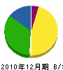 飯田電気商会 貸借対照表 2010年12月期