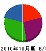 鴨川塗装 貸借対照表 2010年10月期