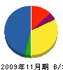 ハツタテクノ九州 貸借対照表 2009年11月期