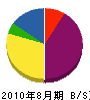 志村電気商会 貸借対照表 2010年8月期