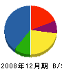 山川建設 貸借対照表 2008年12月期