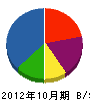 西塚配管工業所 貸借対照表 2012年10月期