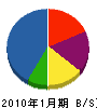 東京雅建装 貸借対照表 2010年1月期