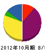 姫伸電設 貸借対照表 2012年10月期