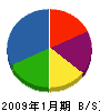 石澤電設 貸借対照表 2009年1月期