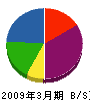 渡辺板金工業 貸借対照表 2009年3月期