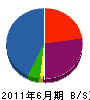 斉藤電気 貸借対照表 2011年6月期