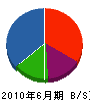 田平建設 貸借対照表 2010年6月期