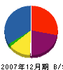 サン工業 貸借対照表 2007年12月期