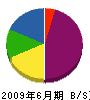 田中設備 貸借対照表 2009年6月期