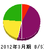 木村ペイントコーポレーション 貸借対照表 2012年3月期
