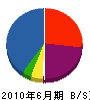 斉藤電気 貸借対照表 2010年6月期