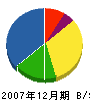 高橋電気工事店 貸借対照表 2007年12月期