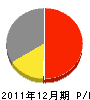 早川土木 損益計算書 2011年12月期