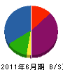 京浜設備工業所 貸借対照表 2011年6月期