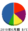 東亜防水リメーク 貸借対照表 2010年6月期