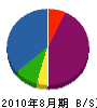 渡辺塗装工業所 貸借対照表 2010年8月期
