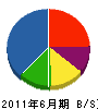 松岡ガーデン 貸借対照表 2011年6月期