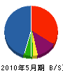 飯島興産 貸借対照表 2010年5月期