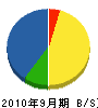 斉藤設備 貸借対照表 2010年9月期