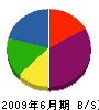 田代電業 貸借対照表 2009年6月期