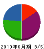 須藤組 貸借対照表 2010年6月期