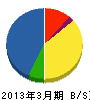 エム・ティ・エスひかり 貸借対照表 2013年3月期