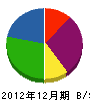 松寿園 貸借対照表 2012年12月期
