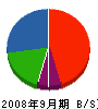 長谷川電気 貸借対照表 2008年9月期