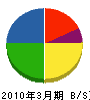 五十鈴長野 貸借対照表 2010年3月期