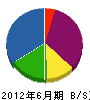 栃木県総合開発 貸借対照表 2012年6月期