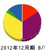 伊藤塗装店 貸借対照表 2012年12月期