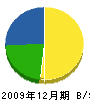 緑地建設庭真 貸借対照表 2009年12月期