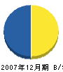本田電機工業所 貸借対照表 2007年12月期