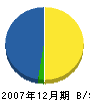 菅原土建 貸借対照表 2007年12月期