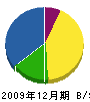 三浦工務店 貸借対照表 2009年12月期