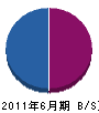 元村造園 貸借対照表 2011年6月期