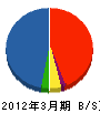 翔栄 貸借対照表 2012年3月期