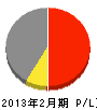 柴田電工社 損益計算書 2013年2月期