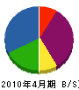 堀田電気 貸借対照表 2010年4月期