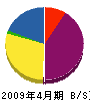 西垣電工 貸借対照表 2009年4月期