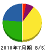 斉藤造園 貸借対照表 2010年7月期
