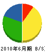 石川工業 貸借対照表 2010年6月期