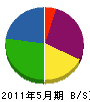 塚野組 貸借対照表 2011年5月期