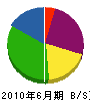 飯田建設工業 貸借対照表 2010年6月期
