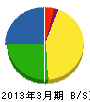 竹松総合 貸借対照表 2013年3月期