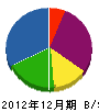 平沢塗装 貸借対照表 2012年12月期