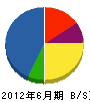 広瀬誠商会 貸借対照表 2012年6月期