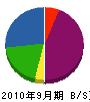 篠木工務店 貸借対照表 2010年9月期