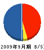 伊藤建設 貸借対照表 2009年9月期